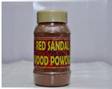 red sandal wood powder