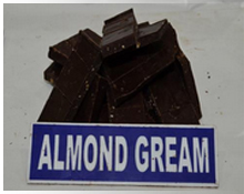 almond gream chocolate